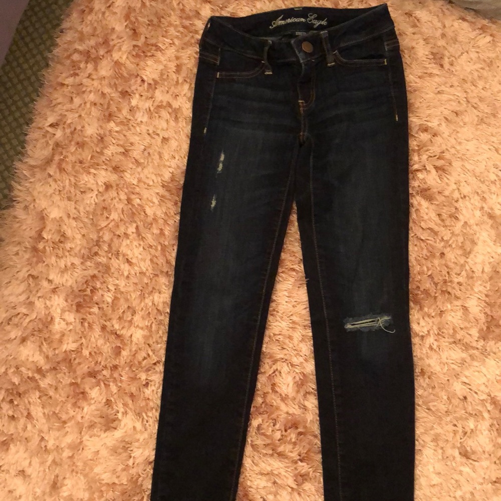 American eagle size 00 stretchy jeggings